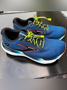 Brooks Glycerin 21 Cushioned Running Shoes Blue size 11 wide